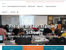 Tablet Screenshot of loadtraining.com